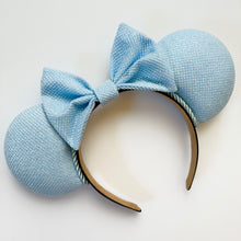 Load image into Gallery viewer, Blue Cotton Candy Glitter Ears