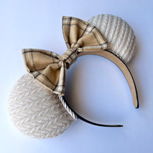 Load image into Gallery viewer, Cozy Cream Flannel Ears