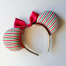 Load image into Gallery viewer, RTS Holiday Stripes Ears