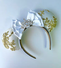 Load image into Gallery viewer, White Princess Mia ears