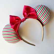 Load image into Gallery viewer, RTS Holiday Stripes Ears
