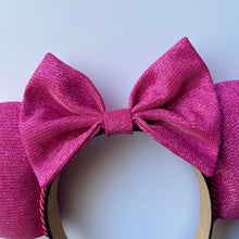 Load image into Gallery viewer, Pink Glitter Ears
