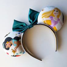 Load image into Gallery viewer, RTS Teal Princess Ears
