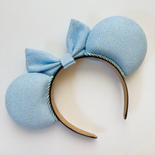 Load image into Gallery viewer, Blue Cotton Candy Glitter Ears
